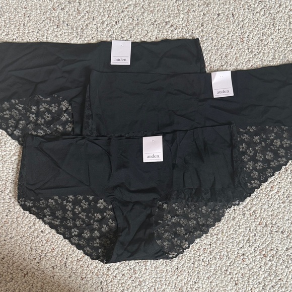 Auden Black Lace Panties Set X3. - Picture 1 of 8